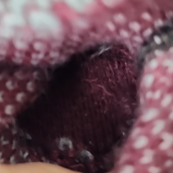 A&M Team Knee High Slippers Maroon - Picture 9 of 10